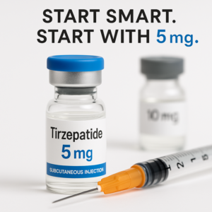 Tirzepatide 5mg vs. 10mg Vials: Why 5mg is the Smart Starting Point